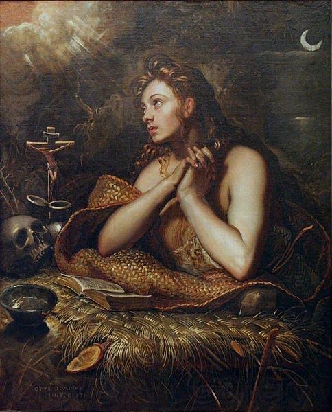 Domenico Tintoretto The Penitent Magdalene Germany oil painting art